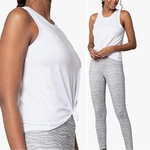 Kyodan Women's Short Sleeve Relaxed Fit Jersey Crewneck Tank Top T-Shirt